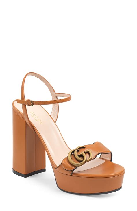 gucci platform marmont|Gucci platform sandals.